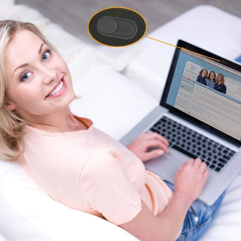 3 Pcs Ultra-Thin Metal Web Camera Slide Cover For iPhone MacBook iMac Laptop PC iPad Pro Privacy Sticker 3