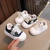 Children Elegant Sneakers for Girls 2024 Spring Autumn Fashion Korean Style Comfortable Soft Cute Cartoon Sequins Casual Shoes 3