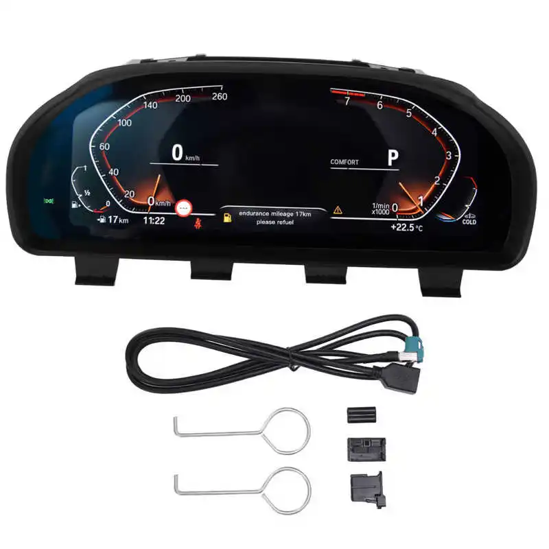 Car LCD Screen Meter Digital Dashboard Cluster Instrument Replacement for BMW 5 Series F10 F11 F18 GT F07