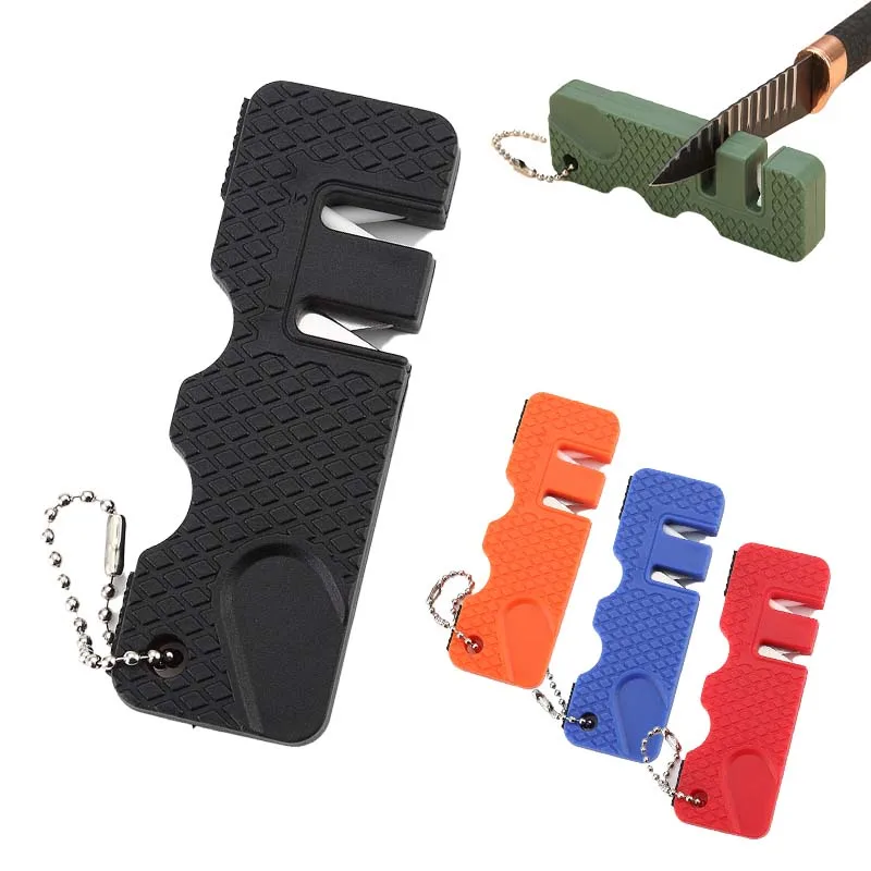 Knife Sharpener Kitchen Knife Sharpener Household Sharpener Outdoor Pocket Knife Professional Sharp Knives Multifunctional Handheld Sharpener Kitchen Accessories