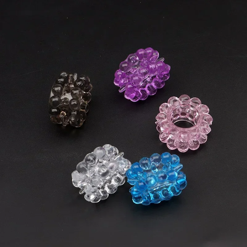 Jade Bead Penis Delay Sheep Eye Ring Adult Enhanced Performance Delay Lock Essence Foreskin Block Multiple Ring 24 Double Row