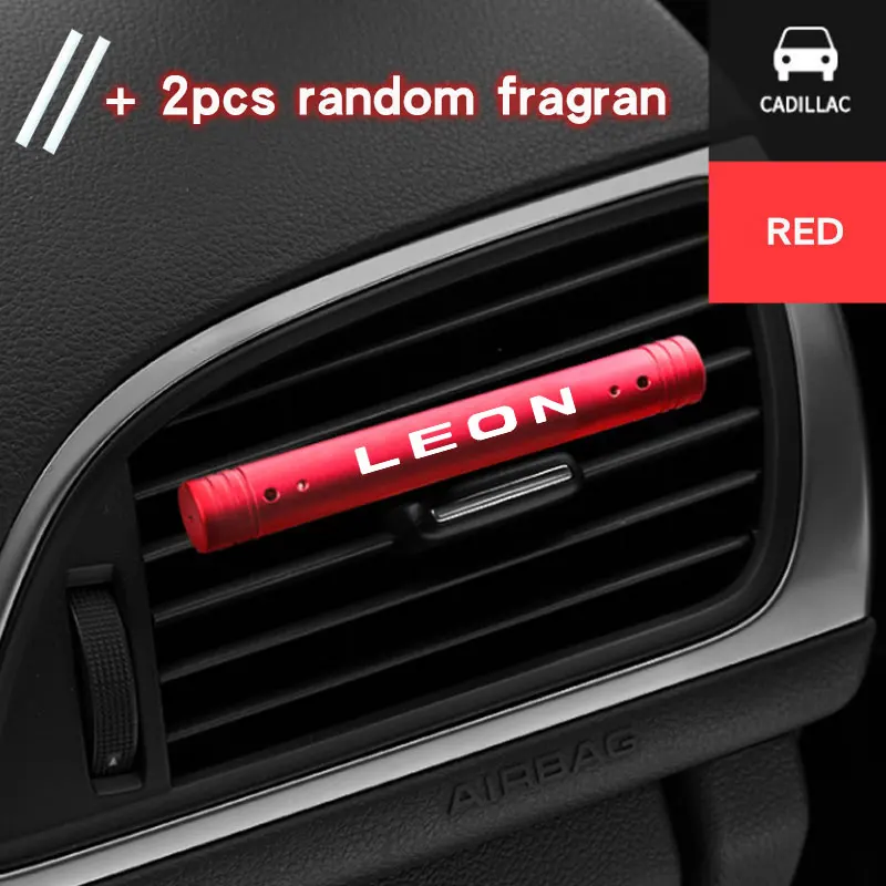 Car Air Vent Freshener Conditioner Clip Diffuser Solid Perfume For seat leon ibiza Alhambra Exeo Altea Arona Mii IBL Accessories