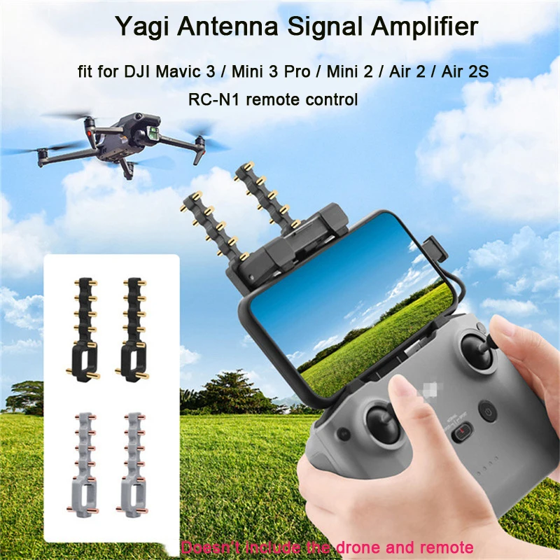 Yagi Antenna Ripetitore Di Segnale Per Dji Mavic 3/Air 2/2S /Mini 2Se/ Mini 3 Pro Drone Dji Rc-N1 Controller Amplificatore Range Extender
