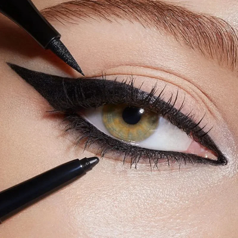 

Матовая подводка для глаз карандаш водостойкая стойкая гладкая не размазывающаяся легко окрашиваемая черная белая гелевая ручка Eyelienr Косметика для макияжа глаз