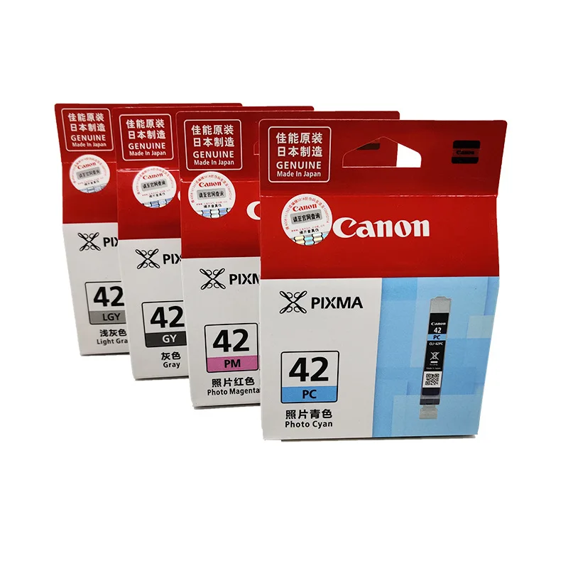

For Canon Black color ink cartridge CLI-42K/C/M/Y/PC/PM/GY/LGY black color ink cartridge PRO--100
