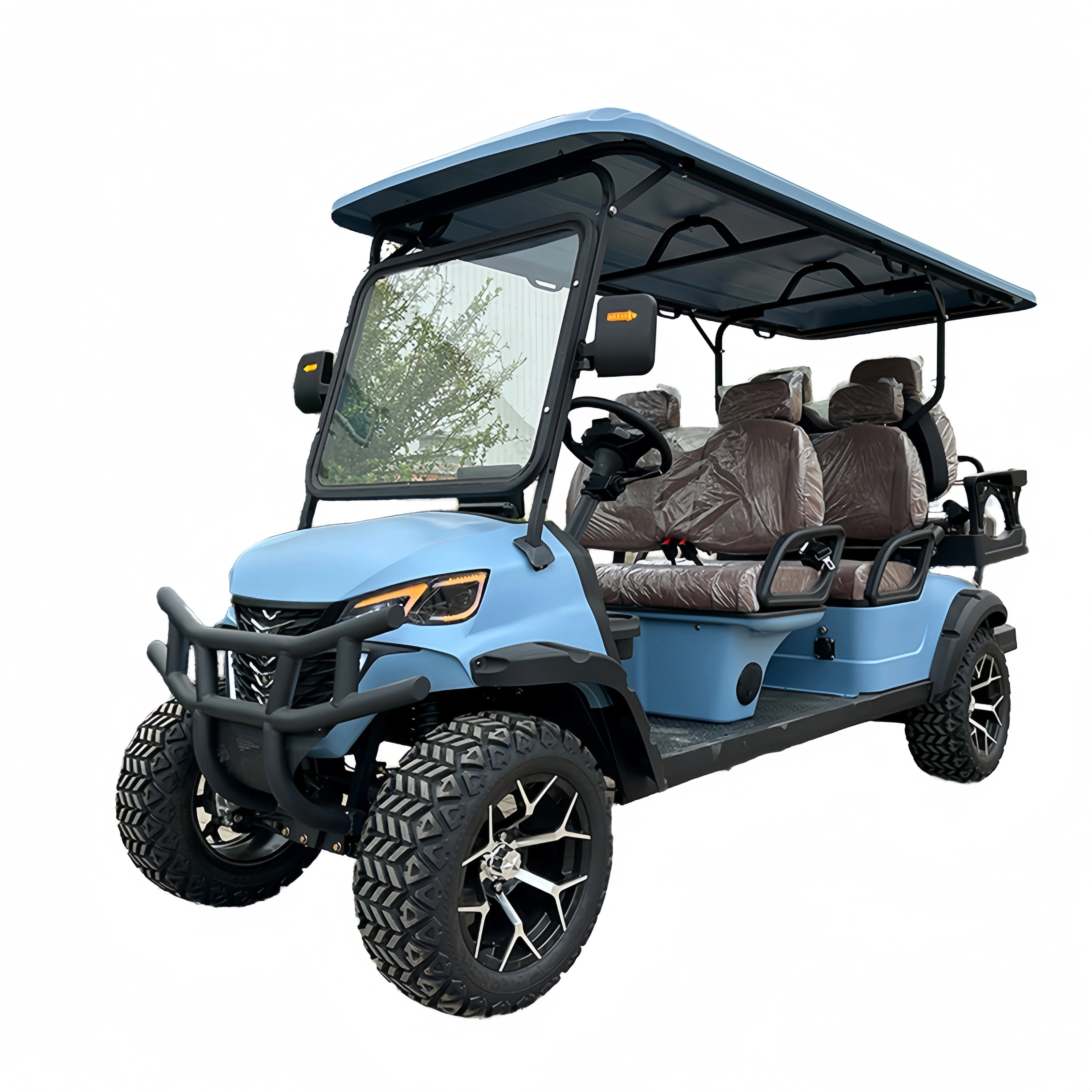 Price Best 4 Wheel Golf Car 4 6 Seater 4kw 5kw 7kw Lithium Battery 72 Volt Golf Cart