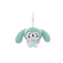 Kawaii Hatsune Miku Plush Doll Keychain - Cute Student School Bag Pendant & Gift Accessory (Hatsune Miku - 2)