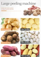 Electronic drum Potato Peeling Machine Washing Potato Peeler Machine Electric Potato Washer And Peeler Machine 2