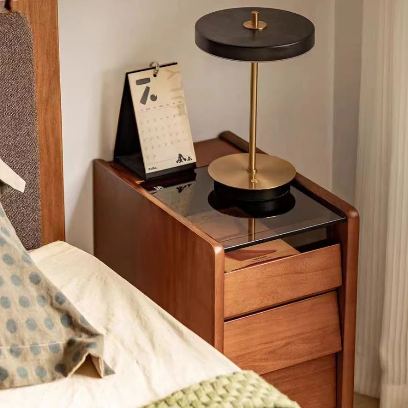 Bed Side Table Bedside Nightstands Wood Coffee Tables Cabinet Rooms Narrow Small Night Design Mesitas De Noche Closets Auxiliary