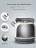 304 Stainless Steel Electric Kettles Automatic Power Off Electric Teapot Anti Dry Burning Large Capacity Travel Kettle Portable 5