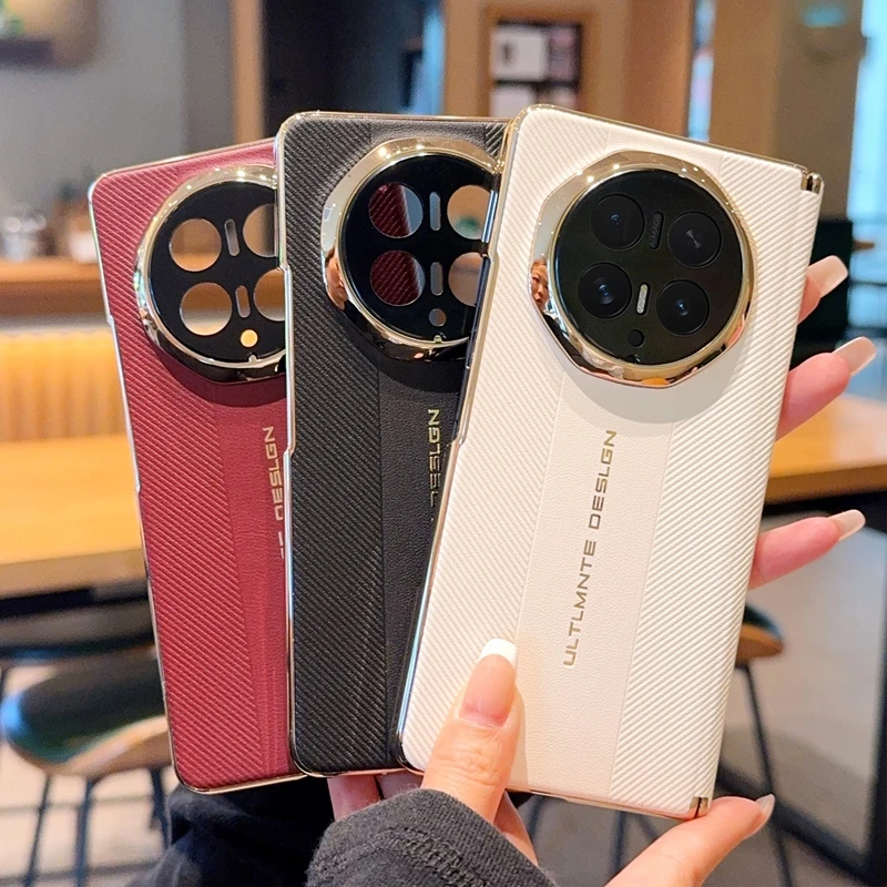 Electroplated Texture Foldable Shockproof & Fingerprint-Resistant Phone Case