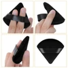 2/3/5/6/12Powder Puff Face Makeup Soft velvet Triangle Powder Puff For Loose Powder Setting Powder Makeup Foundation Beauty Gift 6