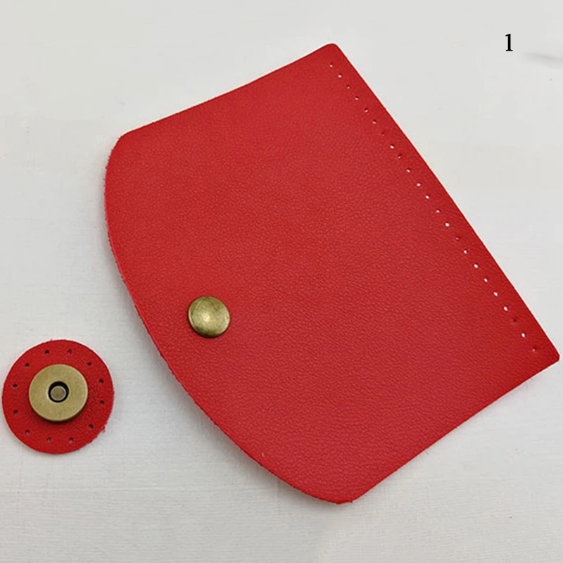 Tasche Klappen bezug Damen Häkel tasche Zubehör DIY Pu Leder Klappe Material Häkeln Handtasche Tasche Teile für gestrickte Tasche hand gefertigt – Detail 9