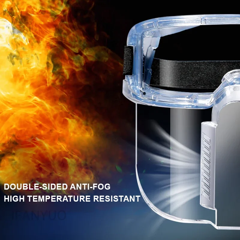 Industry Protective Visor High Temperature Resistance Polish Welding Dust Oil Splash Resistant Anti Impact High Definition Visor