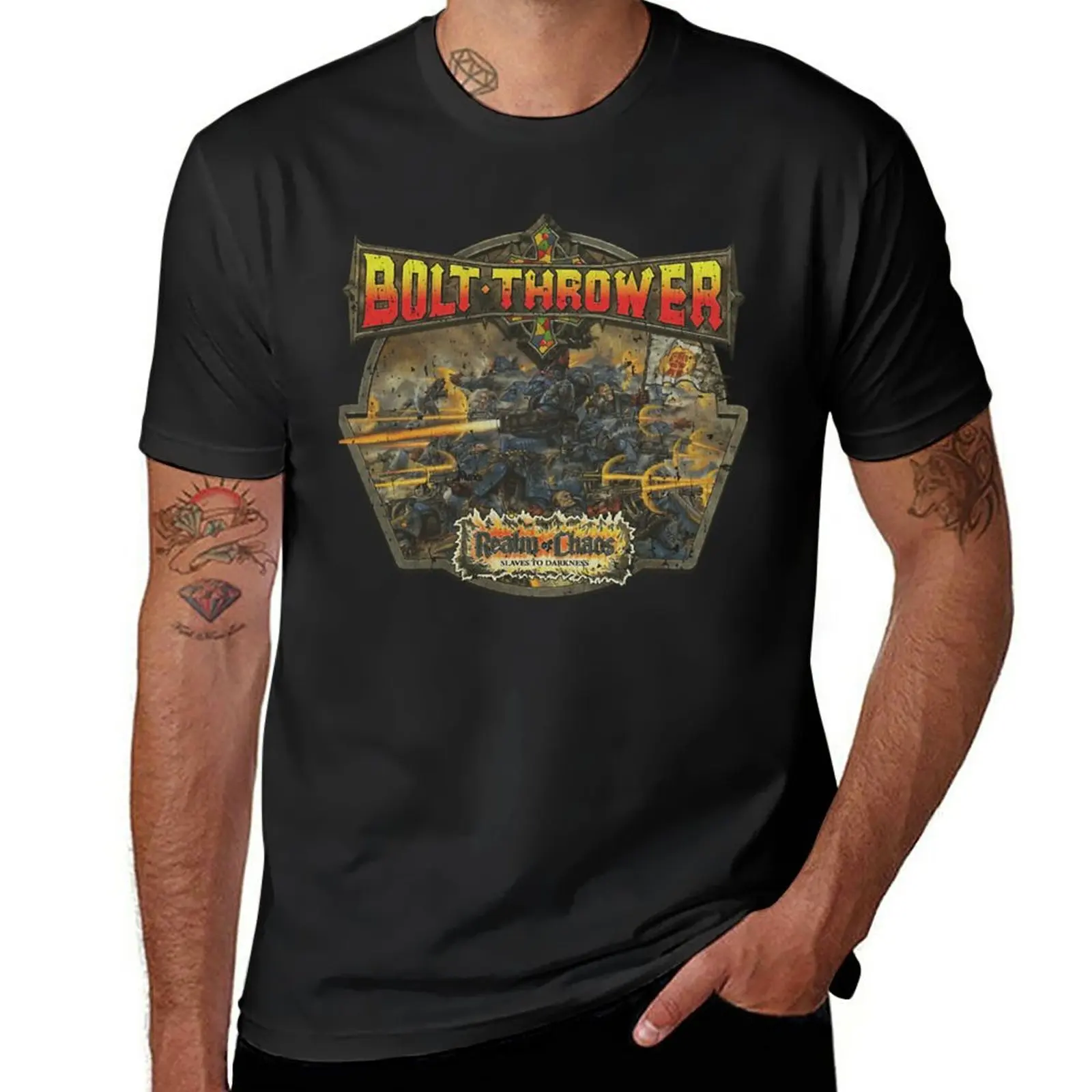 

New Realm of Chaos 1989 T-Shirt boys white t shirts plus size tops summer clothes graphic t shirts mens tall t shirts