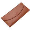 WOYYHO Solid Leather Purses for Women, Fashion Long Wallet, Light Weithed Outdoor Portable Hand Bags 6