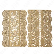 2022 Lace Love Flower 3d Layer Metal Cutting Dies Diy Scrapbooking Paper Gift Card Crafts Cut Die Knife Mold Blade Punch Stencil