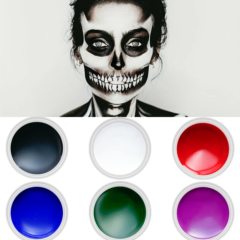 10GOilbasedFaceBodyPaintNontoxicLargeCapacityFacialPainting