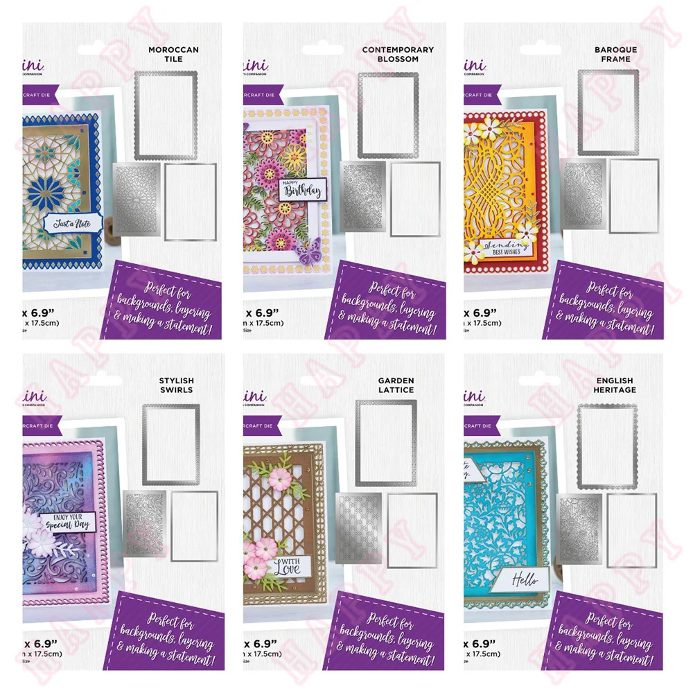 

Metal Cutting Dies Various Flowers And Vines Background Decoration For DIY Scrapbook Diary Album Paper Template Card Embossing