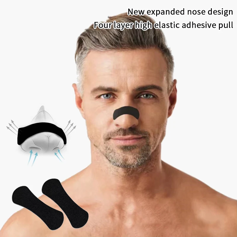 10Pcs Nasal Strips Anti Snoring Nasal Dilator Nasal Breathing Dilators Stop Snoring Sleeping Aid Boost Oxygen Intake