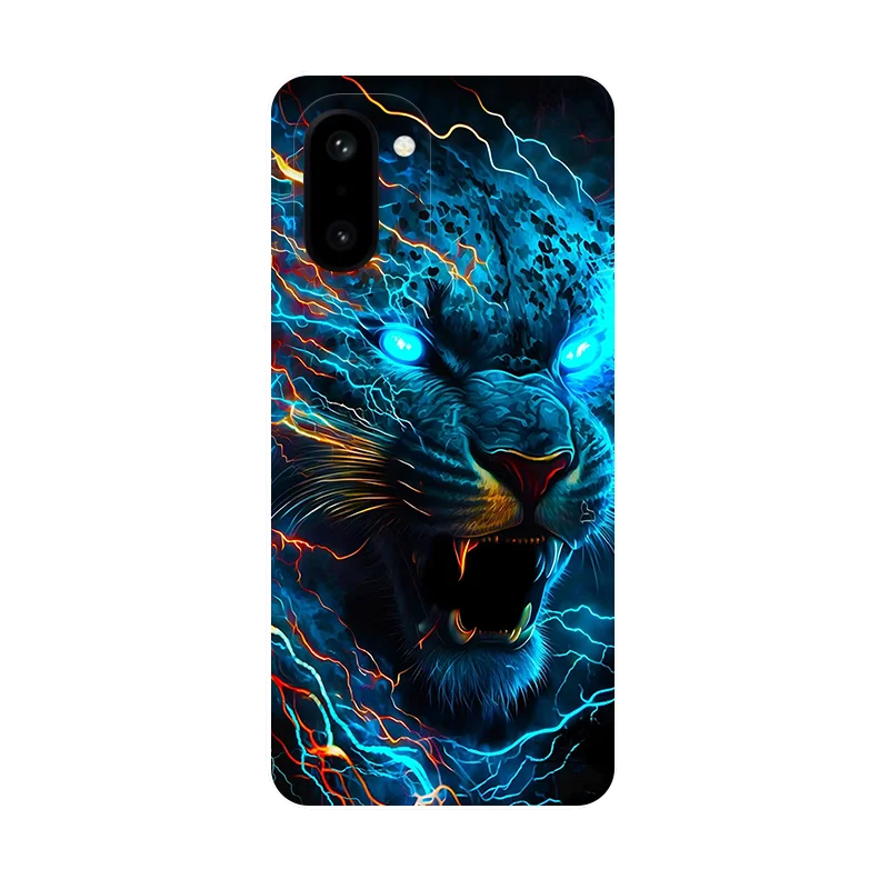 Cute Cat Soft TPU Protective Phone Case Cover - Silicone Bumper Design
