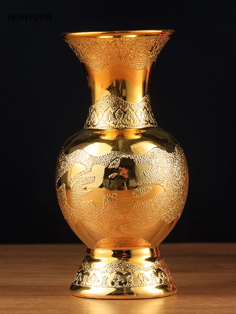 【激レア!】Gilt Buddha Perpetual Faces Vase 壺 TMS Gold Buddha Perpetual Face Vase, Fornasetti Style, Adler Style