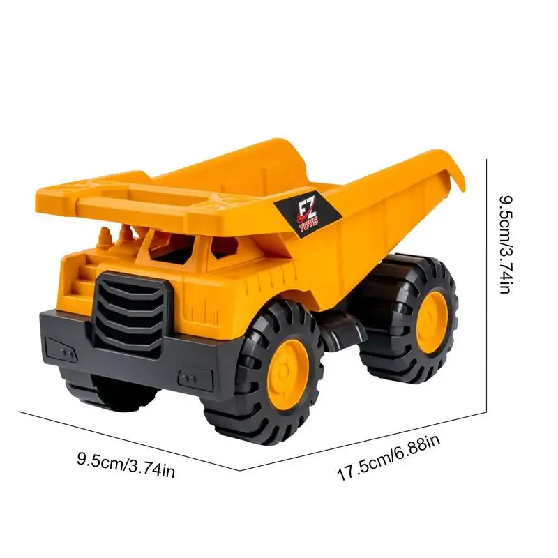 Excavator Dump Truck Model Toy Engineering Vehicle Set Construction Fleet Toddler Early Education Construction Vehicles Toys - 6