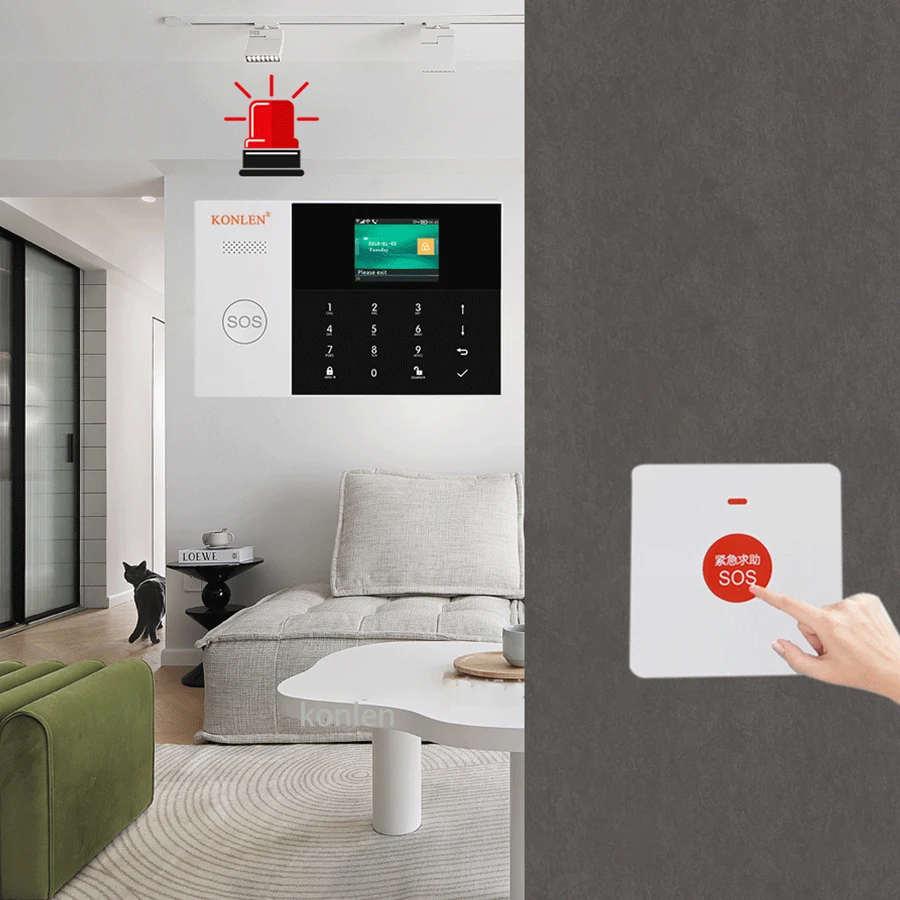 433mhz SOS Help Panic Button Alarm Wireless Waterproof for Old Elderly Care Safety Senior Person Emergency Nurse Medical Alert