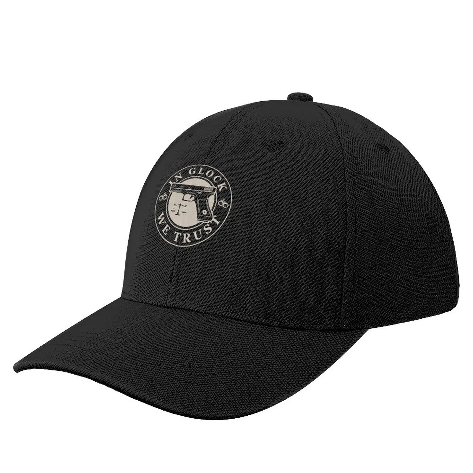 

In glock we trust Baseball Cap Bobble Hat tea hats cute Golf Hat Man custom hats Men Golf Wear Women's