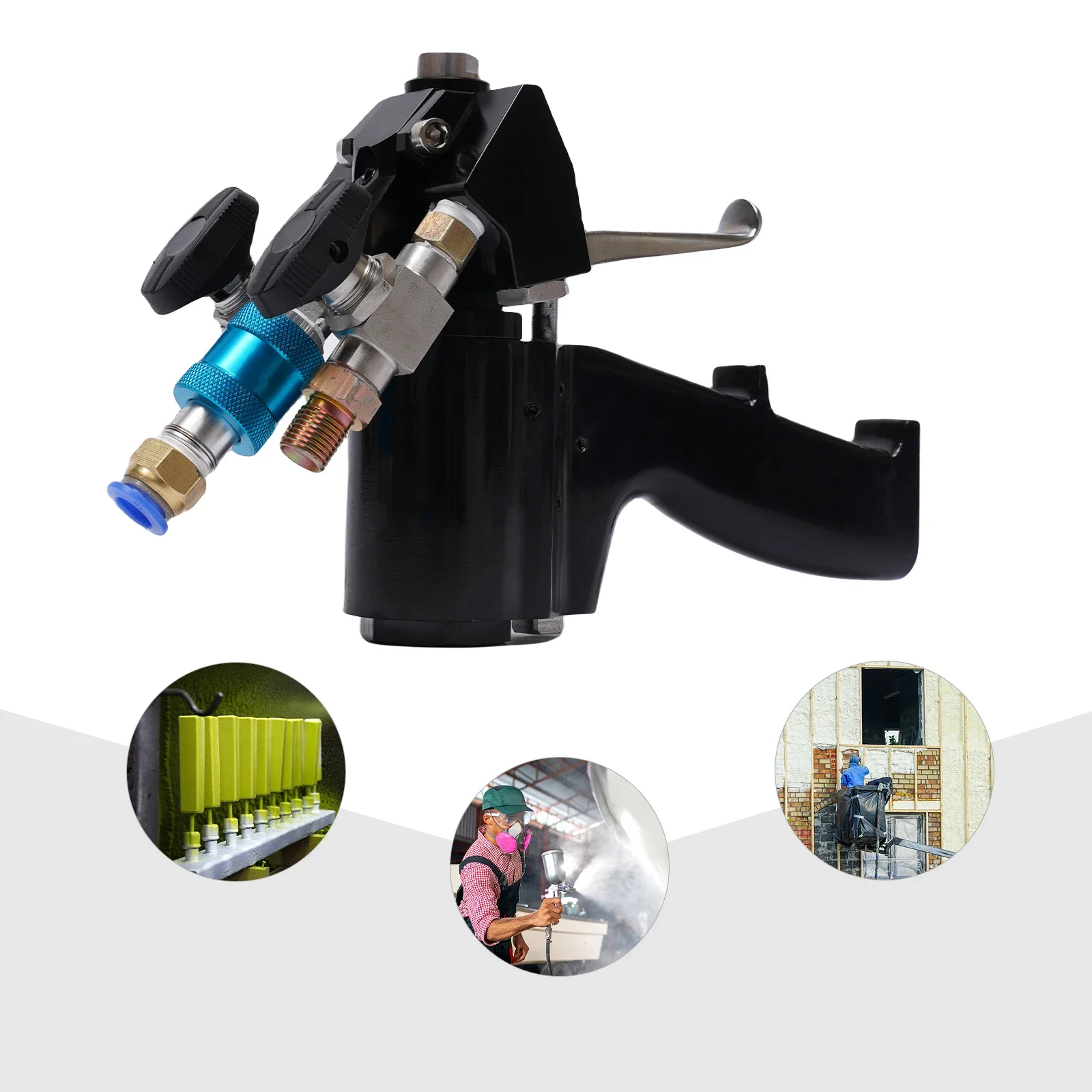 NEW 35MPa Polyurethane Foam Spray Gun P2 Air Exhaust PU Foaming Gun ...