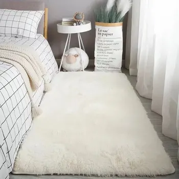 Silk Wool Bedroom Rug 1