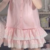 Summer Sweet Bow Lolita Cake Skirts Womens Kawai Lace Ruffles Pleated Skirt Girl Japan Elegant High Waist A-Line Y2k Short Skirt 5