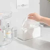 Transparent Acrylic Paper Towel Box Creative Home Living Room Tissue Paper Roll Storage Box Face Wash Tissue Box 3