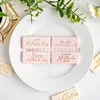 Happy Mother's Day Cookie Cutter Leaf Pattern Fondant Biscuit Mold Love Mom Party Cookie Embossing Mould Dessert Baking Tool 6