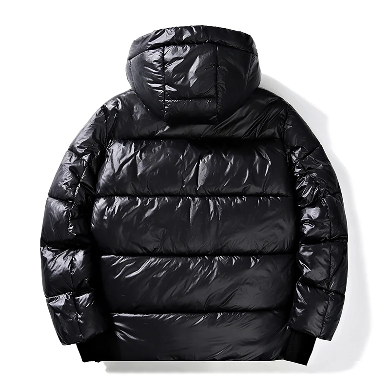 Men Winter Parka Jacket Coat Hat 7XL mens winter coat