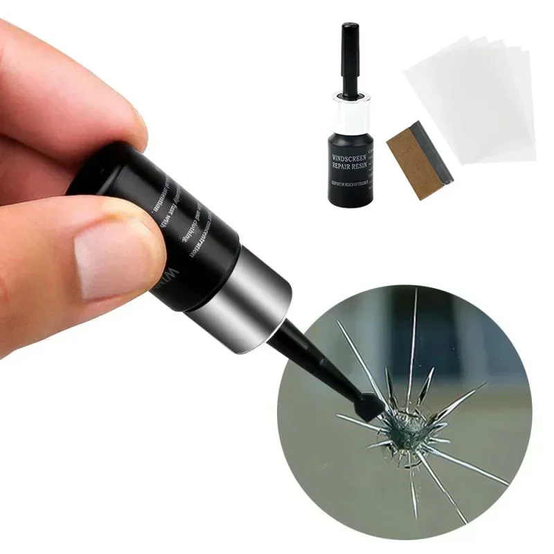 Car Glass Scratch Repair Fluid Agent Set Windscreen Window Glass Nano Scratch Crack CrackResin Repair Agent Tools Auto Accessory 3