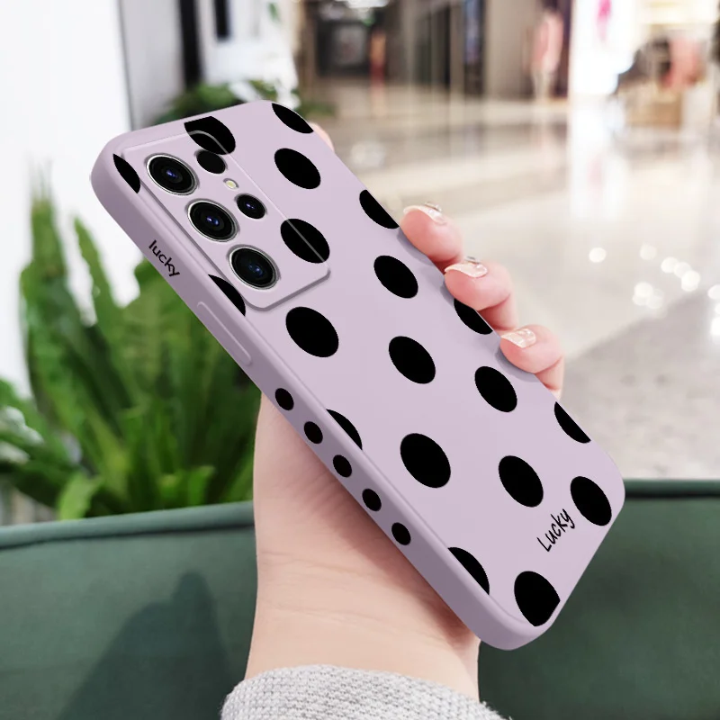 Chic French Polka Dots Phone Case Cover
