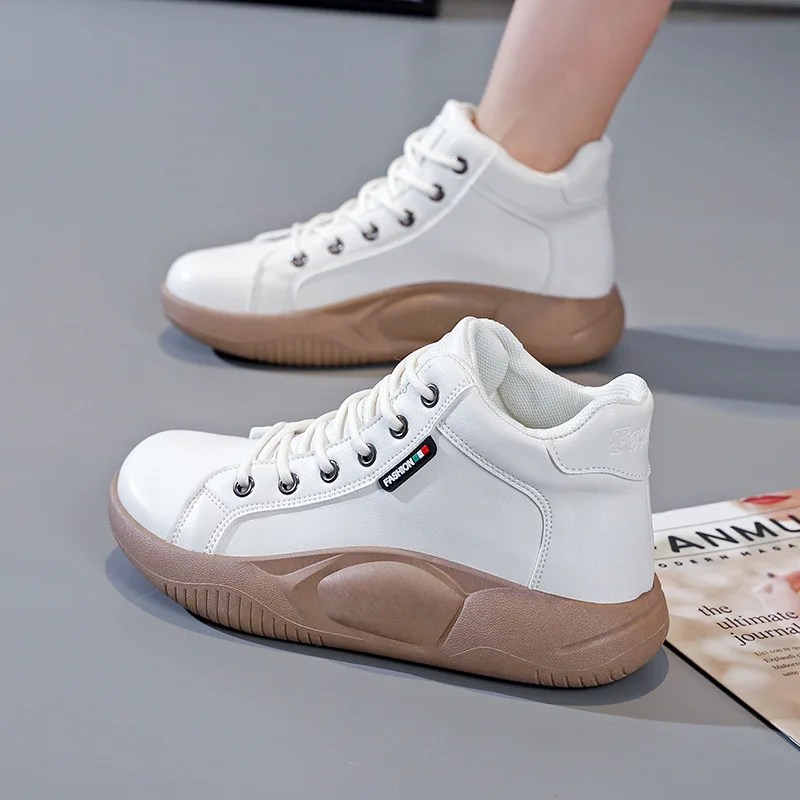 

Sneakers Women Shoes Platform Casual Loafers Solid Color Women Flats 2022 Oxford Sports Vulcanized Shoes Autumn Zapatillas Mujer