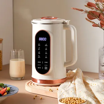 1500ml Soy Milk Machine Electric Juicer Blender Mixer Soybean Milk Maker Wall Breaking Machine 10-leaf Blade Breakfast Machine 1