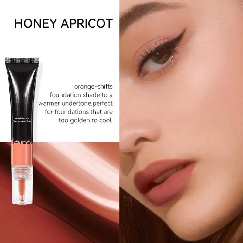 4 Colors Foundation Mixing Pigment Color Corrector Makeup Foundation Shade Color Adjuster Liquid For Facial Makeup