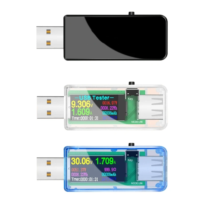 

Multifunctional Digital USB Current Meter Tester Measure Analyze IPS Color Display Voltmeter Ammeter Multimeter Dropship