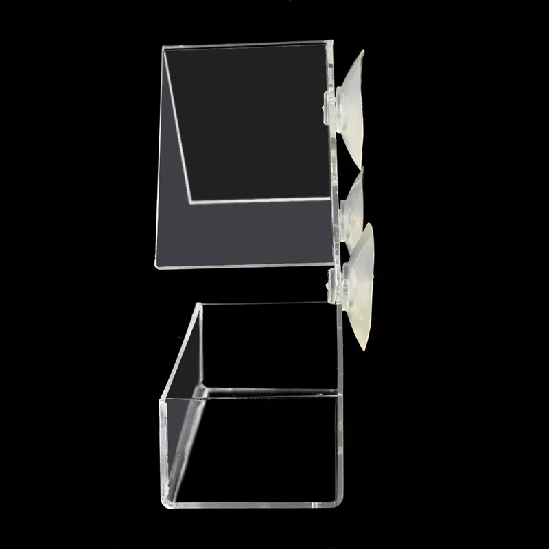 Transparent House Window Type Bird Feeder Birdhouse with Suction Type Outdoor Garden Bird Cage with Suction Cup Feeder