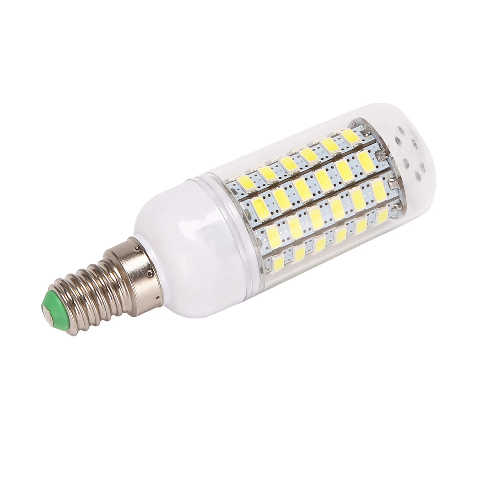 LED 전구 E14 베이스 옥수수 전구, 69LED 5730 백색광, LED 촛불 전구, LED 램프, 가정용 조명, 10W