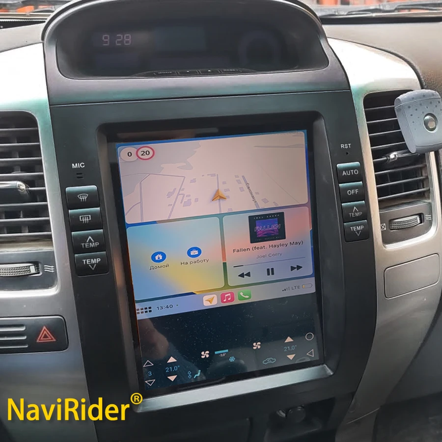 

Автомобильный радиоприемник для Lexus GX470, Android 13, для Toyota Land Cruiser Prado 120 2002-2009, Tesla, стерео, Автомобильный мультимедийный плеер с GPS