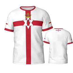 3D Printed Northern Ireland Flag Summer Sports T - Shirt - S (TTwd78352LJ)