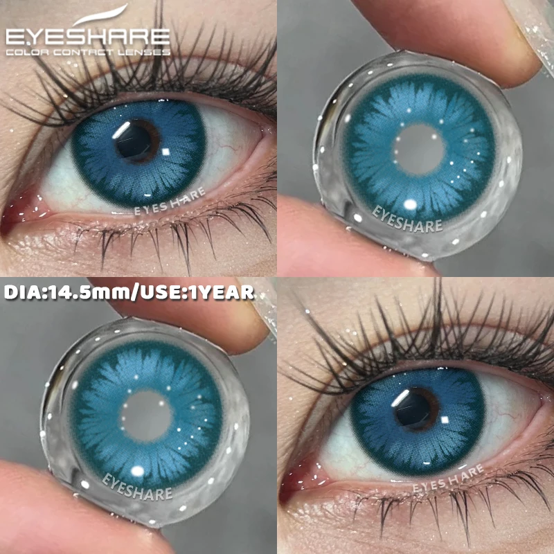 Vibrant Anime Fantasy Contact Lenses for Cosplay and Halloween
