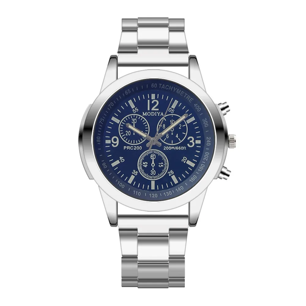 Luxury Quartz Man Wristwatch Sport Men Watches Stainless Steel Sport Quartz Hour Wrist Analog Watch Men'S Watch High Quality 5