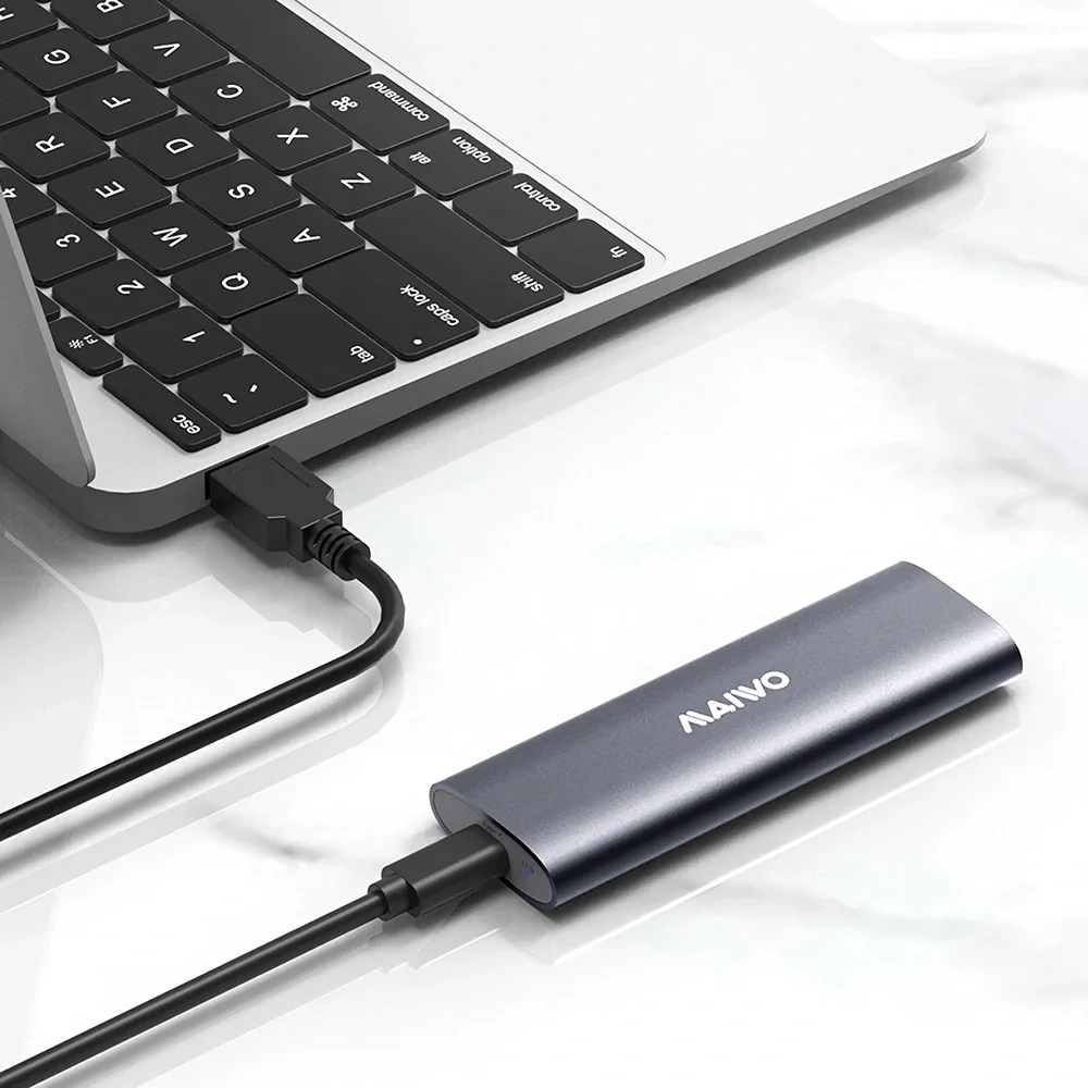 MAIWO-K1689 M.2   NVME SATA ϵ ̺ Ŭ, 10Gbps Ÿ-C USB3.1 GEN2 SSD ϵ ũ ڽ