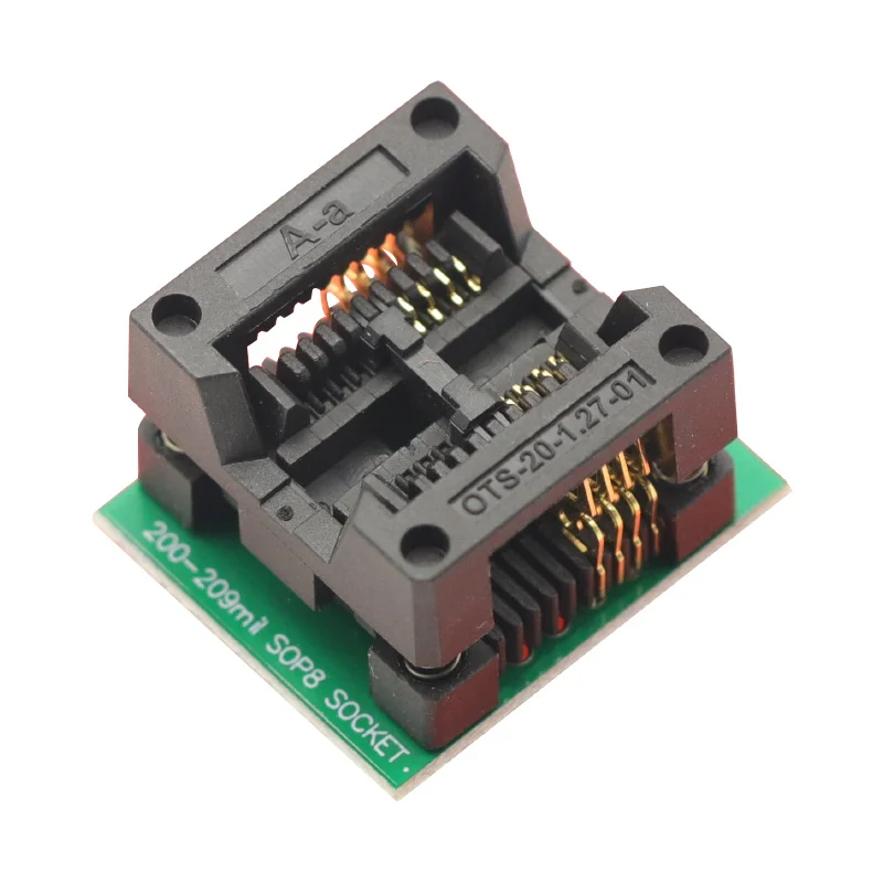 

Программатор SOIC8 SOP8 на DIP8 с широким сиденьем, мил