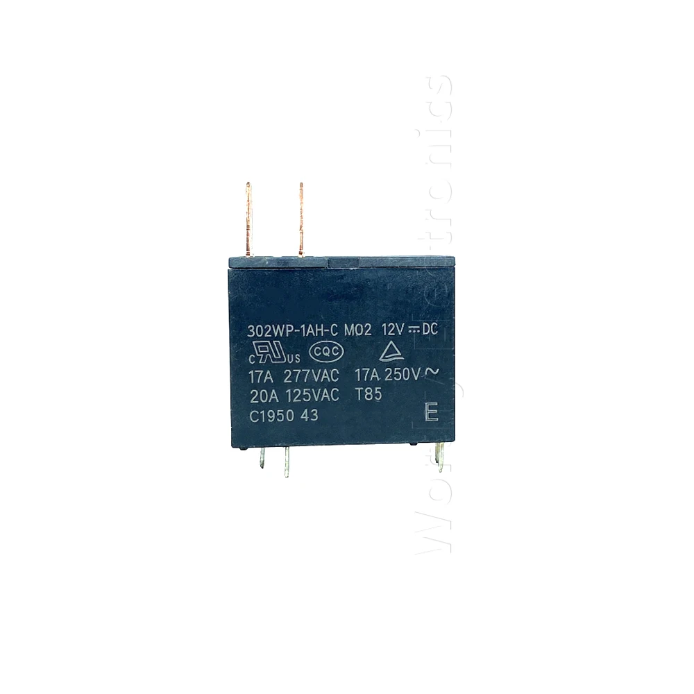 

Бесплатная доставка, 10 шт./партия, реле 302WP-1AH-C 12VDC 17A 4PIN